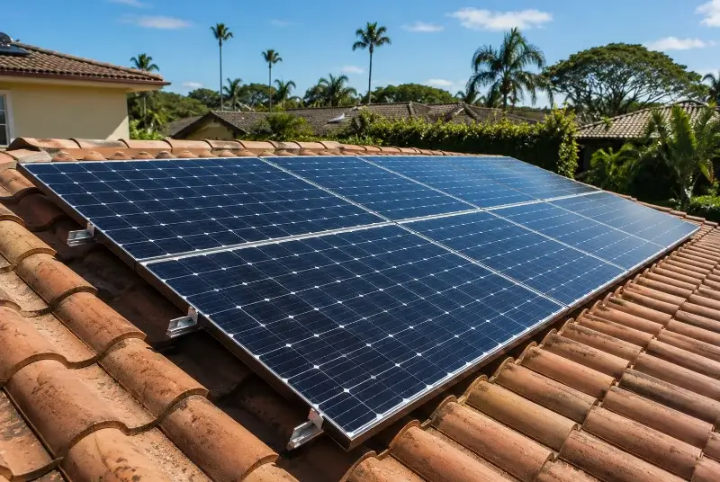 Installation de panneaux solaires à Ousse-Suzan